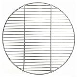 Edelstahl-Dampfgarer, runder Topfuntersetzer, Fleischpresse, Platte, Schmorgestell, kompatibel mit Topf-Dampfgarer-Einsatz, rundes Metallkühlgestell, multifunktionaler Topfeinsatz, rund (33 cm)