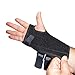 IRUFA, WS-OS-53 - Soporte para muñeca RSI de tejido transpirable 3D, soporte nocturno para síndrome del túnel carpiano, deportes, esguinces, artritis y tendinitis (mano derecha)