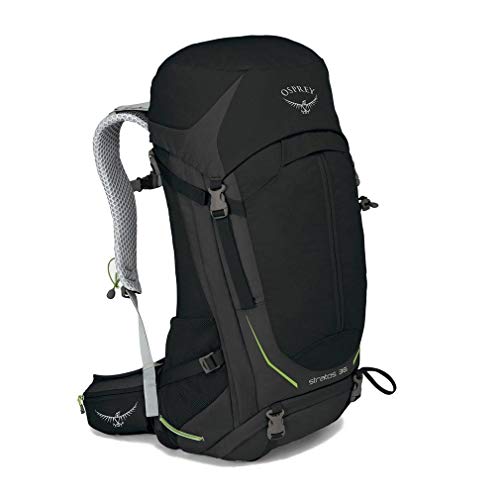Osprey Stratos 36 Men's Hiking Backpack, Black, medium/large