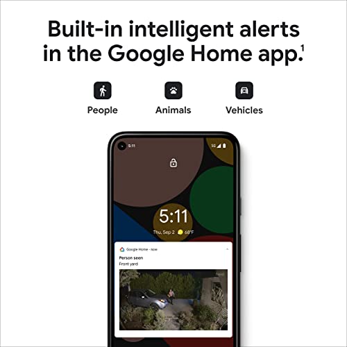 Google Nest Cam with Floodlight, view 2