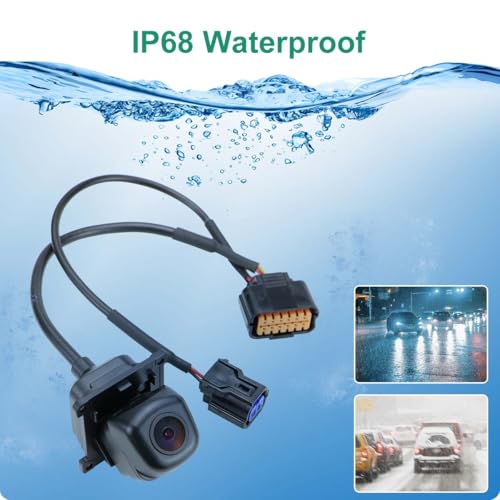 Image of 95760-D9001 Rear View Backup Camera Replacement for Kia Sportage KX5 2016-2019, Replaces OE# 95760D9000 95760D9001 95760-D9000 by GreenYi