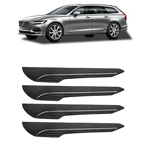 Image of AOSIS-Car Bumper Protector /Bumper Guard for Volvo V90 with Single Chrome Stripe (4-Pcs)