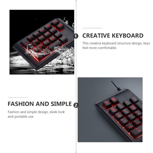 Pavé numérique rétroéclairé USB portable compact pour PC - 3