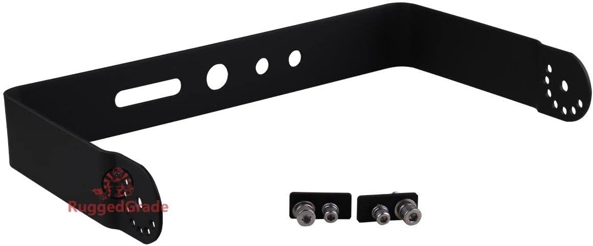 RuggedGrade Flood Mount for NextGen III Series - LED Parking Lot Lights - Fits 300W–500W - Pack of 2 - Black Housing - Outdoor Lighting Accessory