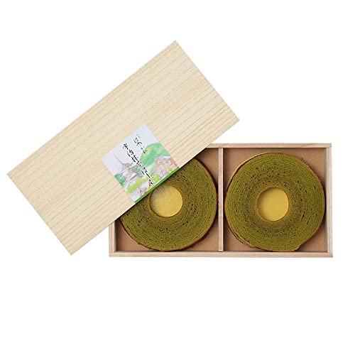 京都・祇園 「割烹料亭はやかわ」 宇治抹茶ばーむ 1箱 2個入