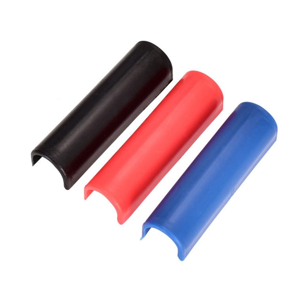 Fundas protectoras para cortador de azulejos en forma de U para putter manual de azulejos, paquete de 10 piezas, cubiertas de plástico para azulejos de cerámica y porcelana, 45 x 12 (10 unidades, rojo