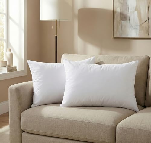 VAS COLLECTIONS Cloud Cotton Pillows Set of 2 | Soft & Fluffy Adjustable Sleeping Pillows 27x16 Inch | White | Bed Pillows for Neck Support & Comfort (2, Pack of 2)