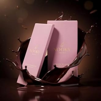 InstaEats Nooky Dark Chocolate Bars For Her|Luxurious Dark Chocolate For Uplifting Mood|Best Gift For Her (Pack Of 2),58 Gram