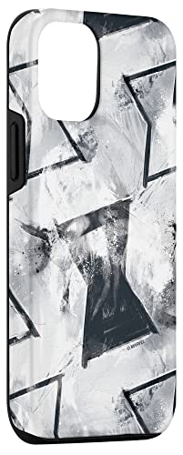 Iphone 12/12 Pro Marvel Black Widow Super Hero Hourglass Black And Silver Case #TOP2