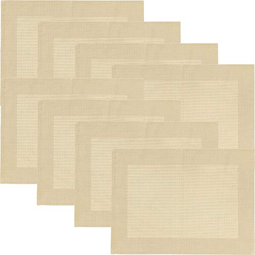 Erwin Müller Tischset Lissabon 8er-Pack abwaschbar beige Größe 33x45 cm