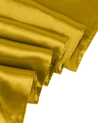 Satin Head Scarf for Women – 2 Pack 35 Inches Square Scarf, Sleeping Hair Wrap Bandana3