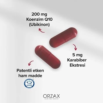 Ocean Koenzim Q10 200 mg 30 Kapsül