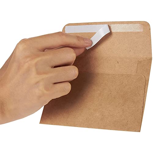 Juvale A1 Kraft Envelopes 3X5 Inches 100 Pack #TOP3