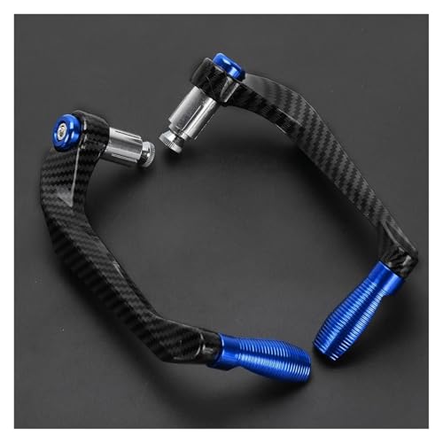 Levier frein embrayage moto bleu et garde main pour guidon F900 F900R F900XR XR