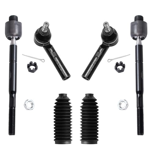 Image of Detroit Axle - 14pc Suspension Kit for 2003-2009 Toyota 4Runner FJ Cruiser Lexus GX470, Front 2 Upper Control Arms 2 Lower Ball Joints 4 Tie Rods 4 Front & Rear Sway Bars 2 Boots Replacement