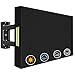 Produktbild YALYAYA Outdoor TV Abdeckung für 46-48 Zoll außenfernseher TV Staubschutz 600D Oxford PVC Beschichtung Heavy Duty wasserfester staubdicht Universal Displayschutzfolie für outdoor fernseher