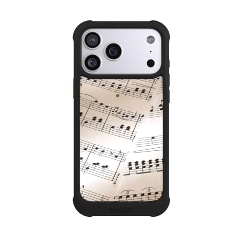 Coque de telephone antichoc iPhone 17 Pro Max NIVOmax MagSafe noire