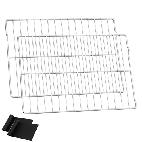WB48T10063 Oven Rack for GE Profile Oven Racks Stove Rack Replacement Parts 304 Stainless Steel General Electric Range Rack Convection Oven Baking Wire Rack Shelves