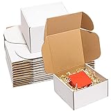 Wowxyz Cajas de envío de 8 x 8 x 4 pulgadas, suministros de embalaje