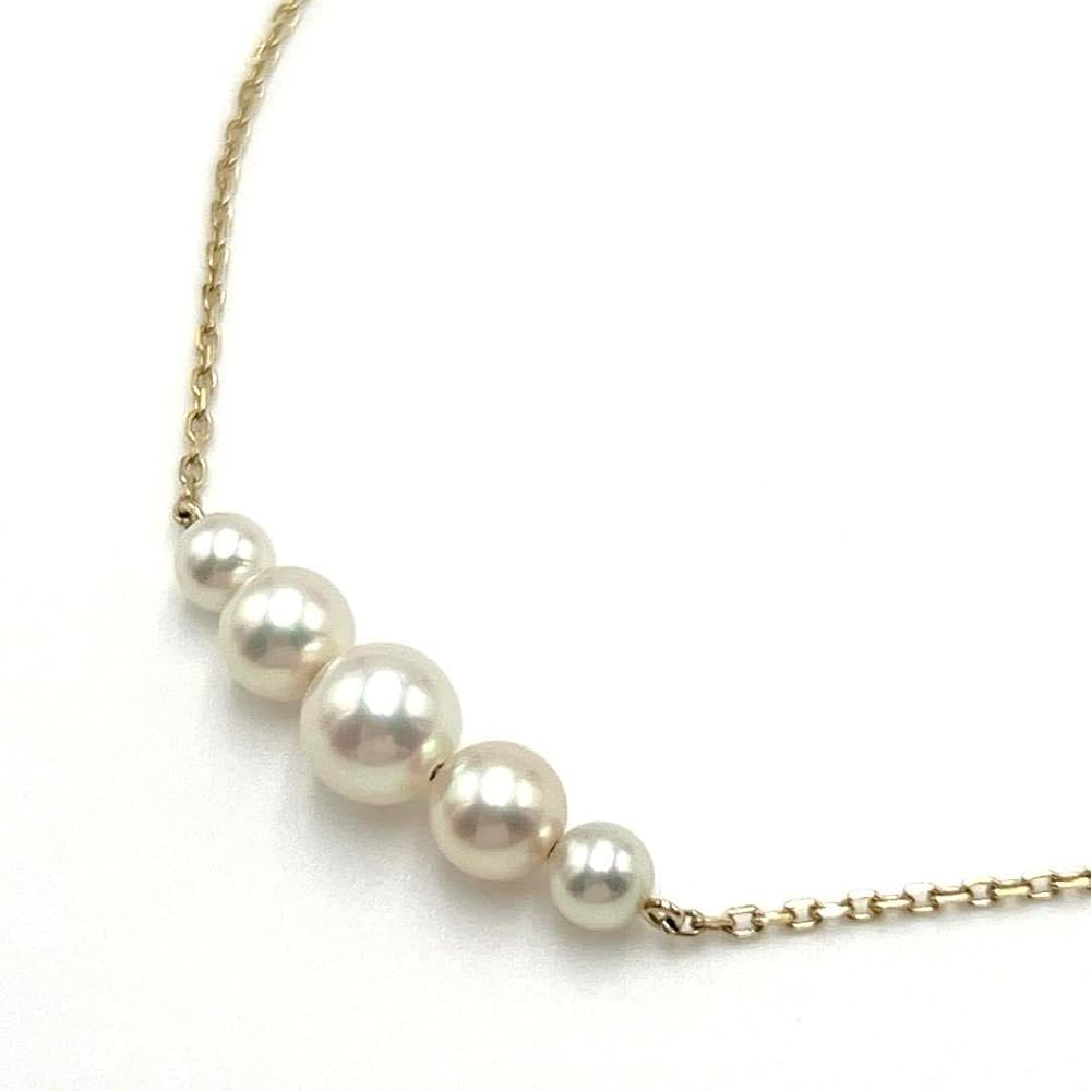 ミキモト⭐︎パールペンダント ゴールドチェーンネックレス MIKIMOTO ミキモト ネックレス 18金 K18イエローゴールド アコヤパール