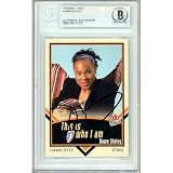 Dawn Staley Autographed 2003 Fleer Ultra This Is Who I Am Insert #4 Basketball Card Slabbed Beckett BAS Authentic Slab COA Coaches For South Carolina Gamecocks Signed Trading Cards