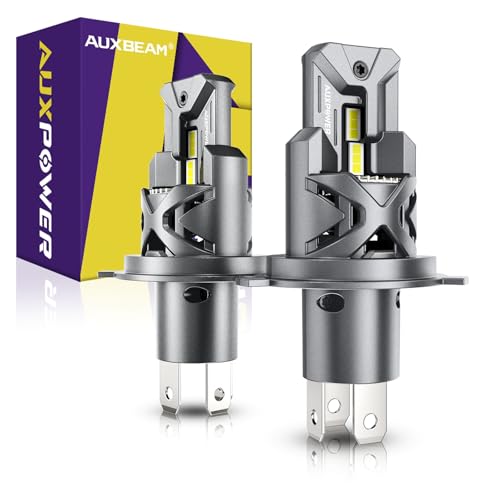 Auxbeam X3 Series H4 9003 Luces Antiniebla LED 24000LM miniatura 1