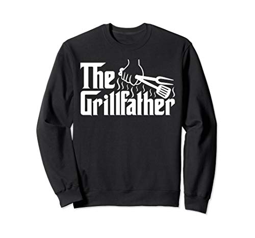 The Grillfather Vater Papa Grillen Grill BBQ Lustig Geschenk Sweatshirt