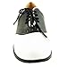 Ellie Shoes Womens 105-saddle Oxfords-Shoes, Black/White, 9 US