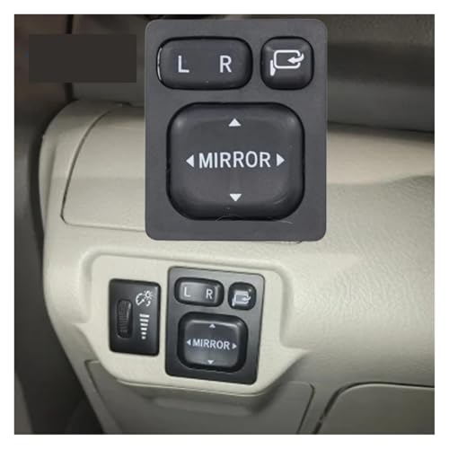 Interruptor de espejo retrovisor 84872-52040 con ajuste de precisión para control suave 3