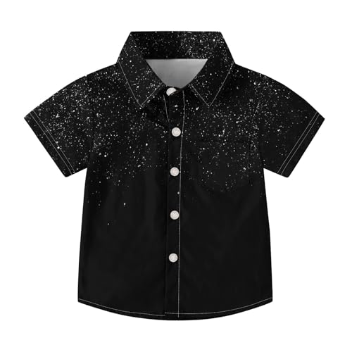 Children Boy Girl Star Loose Fit Tshirts High Neck Tops Tee for Child Short Sleeve Work Cute School Girl Cosplay Costumes Cardigan Fall Winter Tee Shirt 2025 12 Years