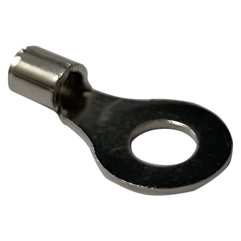 High Temperature Ring Terminal 12-10 Gauge 1/4 Stud - 100 Pack