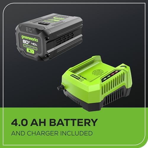 Greenworks 80V 21" Self-Propelled Cordless Lawn Mower – Brushless Motor, LED Lights, 4.0Ah Battery & Rapid Charger (75+ Compatible Tools) — view 8