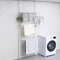 Amazon｜山善(YAMAZEN) 突っ張り ラック ランドリーラック 洗濯機