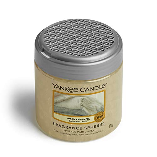 Yankee Candle sphères parfumées désodorisant maison, Durée jusqu'à 30 jours, Cachemire Délicat