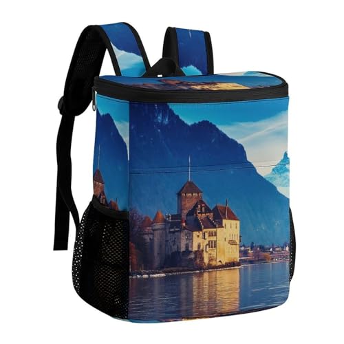 Sac à dos isotherme robuste en polyester sergé de haute qualité - 2
