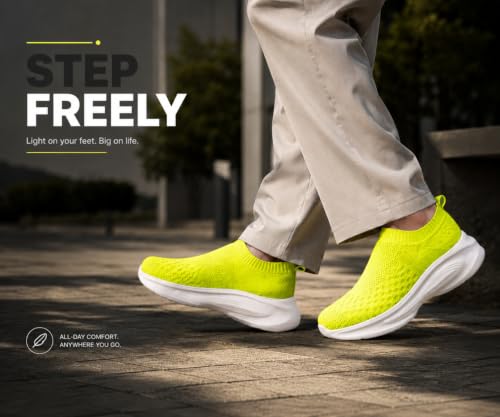 Image of Kraasa Trial Running Shoes with Lightweight Memory Insole | Breathable, Anti-Skid Knit Sneaker, Walking & Gym Shoes