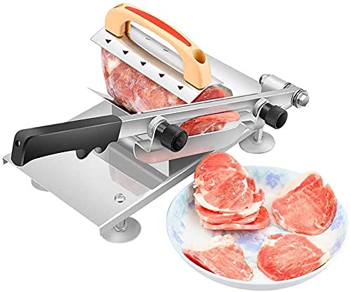 FCPLLTR Nahrungsmittel Slicer-gekochter Fleischschneider, Fleischschneider für den Heimgebrauch, Legierungsklinge, nicht…