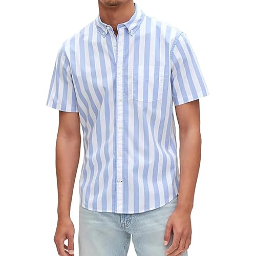 GAP Men's Stretch Poplin Shirt