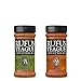 Rufus Teague Meat Rub Bundle (Rufus Teague Meat Rub and Rufus Teague Spicy Meat Rub) (2-Pack, 1 of Each Flavor)