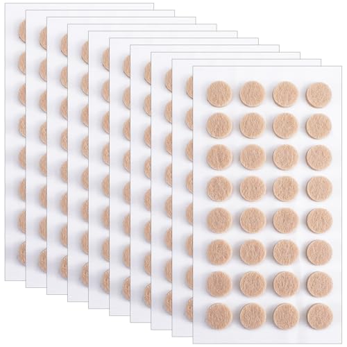 320 Pcs Small Felt Pads Small Felt Furniture Pads, Self-Adhesive