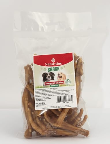 Snack per cani Naturali Masticativi naturali Mix di Carni da 250g per Cani di Taglia Media e Grande dai 10 kg in Su Made in Italy