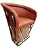 Equipal Furniture Chair Handmade By Equipales San Jose Rustic in Red Color Traditional Mexican Style Ideal for your home, house, garden, office, restaurant, hotel, equipal
