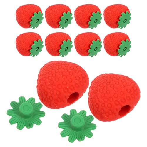 Gommes en caoutchouc fraise effaçage propre lot 100 pièces mini fournitures démontables scolaires