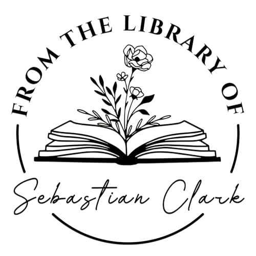 Sello Libros Personalizado, Sello De Libros En Relieve Ex Libris Personalizado Negocio, Sello En Relieve Embosador De Libro Oficina Personalizados Exlibris para Empresas