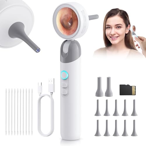 Digital Otoscope Ear Camera for Family, 1.38-Inch Screen, No App Needed