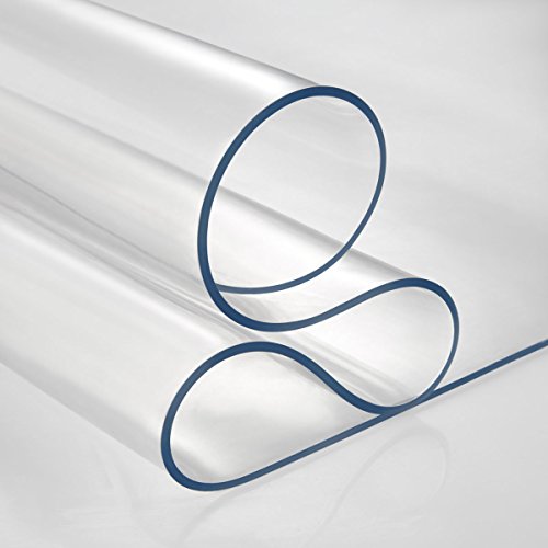 Thickest Chair Mat For Hardwood Floor - 1/8" Thick 47" X 59" Crystal Clear Chair Mat For Hard Floor, Can't Be Used On Carpet Floor #TOP4