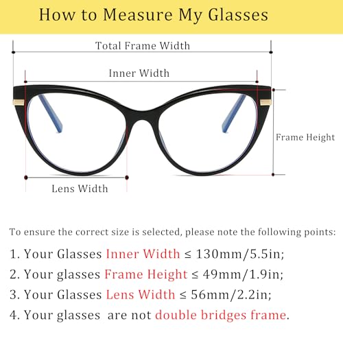 Polarized Clip on Sunglasses over Prescription Glasses Anti-Glare UV Protection Cat Eye Flip up Clip-on Eyeglasses4