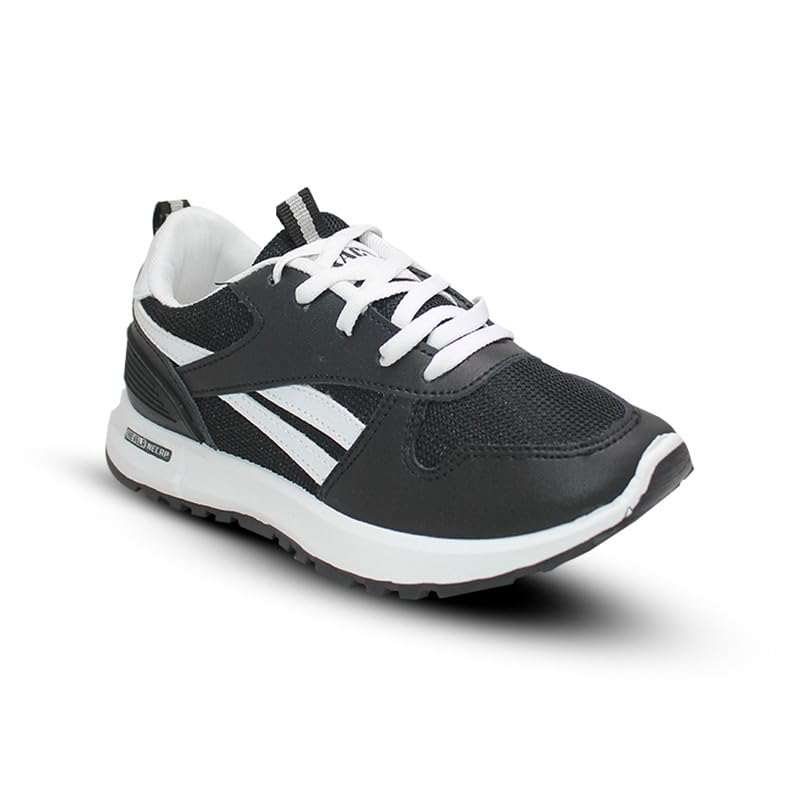 WalkLine Casual Shoes for Girls & Women | Womens Running Shoes for Women Black-White (B0CR6P9QMR) Amazon Price History, Amazon Price Tracker