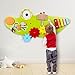 Crocodile Montessori Busy Board,Sensory Board,Educational Toys, Activity Cube,Wall Toys,Daycare Furniture,Playroom Furniture, Interactive Toys,Wooden Toys,Learning Toys,Wooden Toy for Boys and Girls