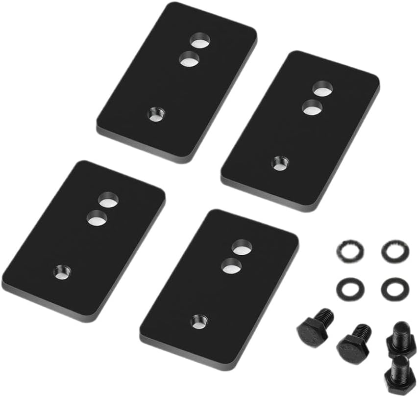 Seat Relocation Brackets Kit 1.5 Inch to 2 Inch Extension Compatible with Camaro 1967 to 2002 Compatible with Firebird 1967 to 2002